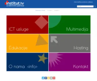 Institut.hr(Institut za elektroničko poslovanje d.o.o) Screenshot