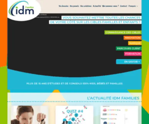 Institutdesmamans.com(IDM Families) Screenshot
