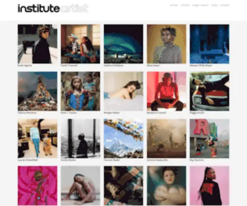 Instituteartistmanagement.com(Institute Artist) Screenshot