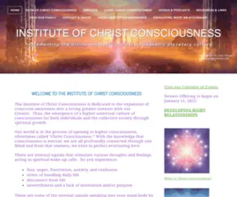 Institutechristconsciousness.org(Institutechristconsciousness) Screenshot