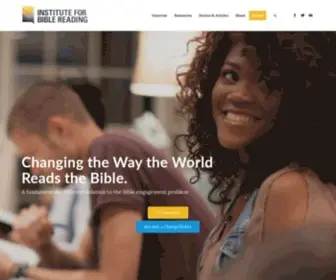 Instituteforbiblereading.org(Institute For Bible Reading) Screenshot