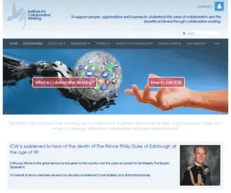 Instituteforcollaborativeworking.com(The institute for collaborative working (icw)) Screenshot