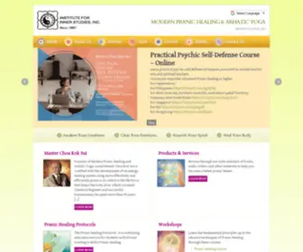 Instituteforinnerstudies.com.ph(Modern Pranic Healing and Arhatic Yoga) Screenshot