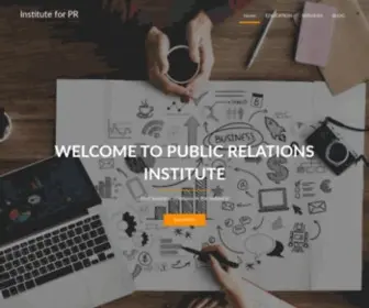 Instituteforpr.com(Institute for Public Relations) Screenshot