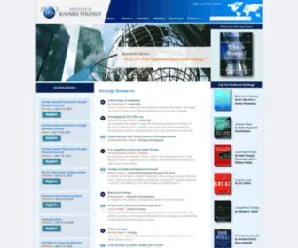 Instituteofbusinessstrategy.com(Institute of Business Strategy) Screenshot