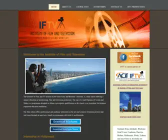 Instituteoffilmandtv.com(The Institute of Film and TV) Screenshot