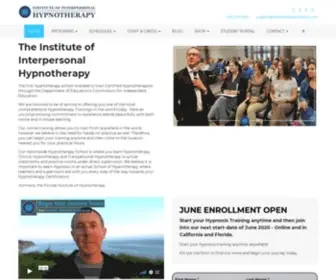 Instituteofhypnotherapy.com(Offering Comprehensive Hypnosis and Hypnothereapy Training) Screenshot