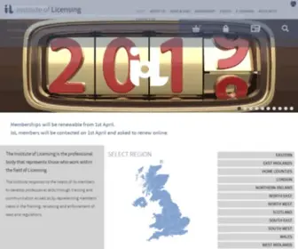 Instituteoflicensing.org(Institute of Licensing) Screenshot