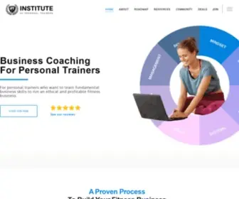 Instituteofpersonaltrainers.com(Institute of Personal Trainers) Screenshot