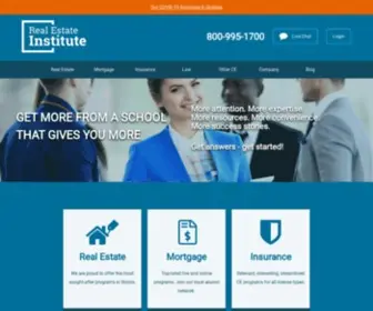 Instituteonline.com(Real Estate Institute) Screenshot