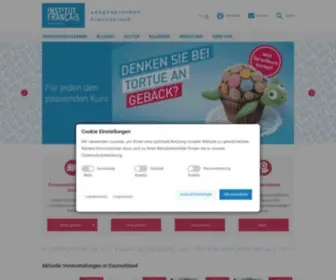 Institutfrancais.de(Deutschland) Screenshot