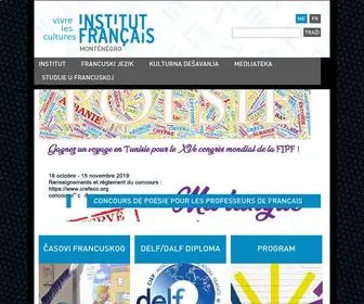 Institutfrancais.me(Francuski Institut) Screenshot