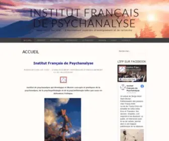 Institutfrancaisdepsychanalyse.com(Institut) Screenshot