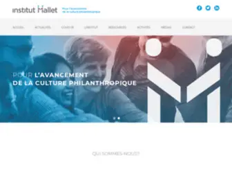 Institutmallet.org(Institut Mallet) Screenshot