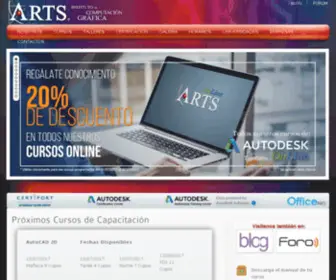 Institutoarts.com.ve(Cursos) Screenshot