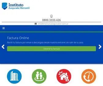 Institutoasegurador.com.ar(Instituto Asegurador Mercantil) Screenshot
