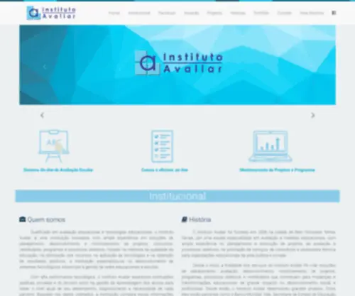 Institutoavaliar.org.br(Instituto Avaliar) Screenshot