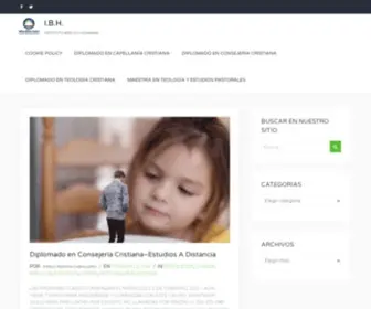 Institutobiblicohosanna.com(Estudie instituto bíblico 100% online. graduese con credenciales ministeriales en) Screenshot