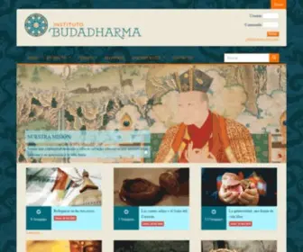 Institutobudadharma.org(Instituto Budadharma) Screenshot