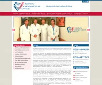 Institutocardiovascularsanluis.com(Institutocardiovascularsanluis) Screenshot