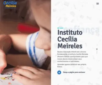 Institutoceciliameireles.com.br(Cecília Meirelles) Screenshot