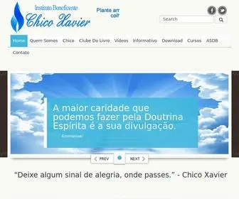 Institutochicoxavier.com(Institutochicoxavier) Screenshot