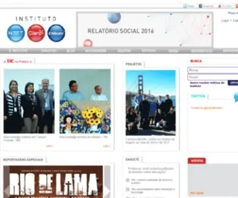 Institutoclaro.org.br(Portal do Instituto Claro) Screenshot