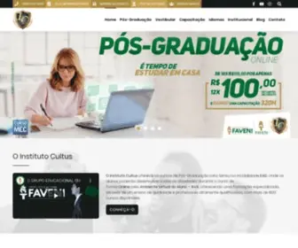 Institutocultus.com.br(Grupo Faveni) Screenshot