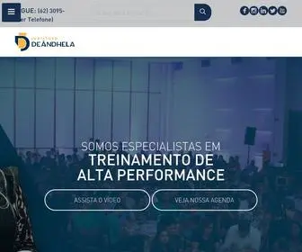 Institutodeandhela.com.br(Deândhela) Screenshot