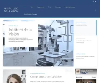Institutodelavision.com(Oftalmología) Screenshot