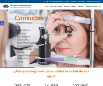 Institutodeoftalmologia.org(CONDE DE VALENCIANA) Screenshot