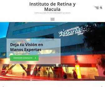 Institutoderetinaymacula.com(Instituto de Retina y Macula) Screenshot