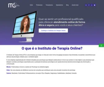 Institutodeterapiaonline.com.br(Instituto de Terapia Online) Screenshot