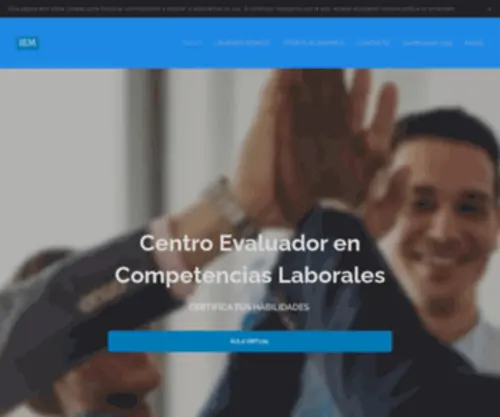 Institutoeducativomontejo.com(Centro Evaluador en Competencias Laborales) Screenshot