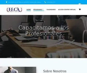 Institutoeeca.com.mx(Instituto EECA) Screenshot