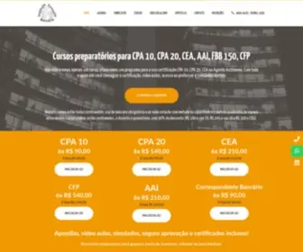 Institutoformacaobancaria.com.br(Cursos CPA 10) Screenshot