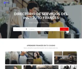 Institutofrances.es(Instituto Francés) Screenshot