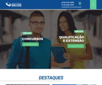 Institutogaleno.com.br(Instituto Galeno) Screenshot
