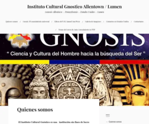 Institutognosticousa.com(Institutognosticousa) Screenshot