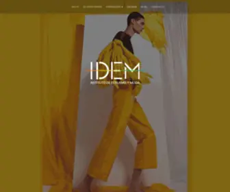 Institutoidem.com(Instituto de Estilismo y Moda) Screenshot