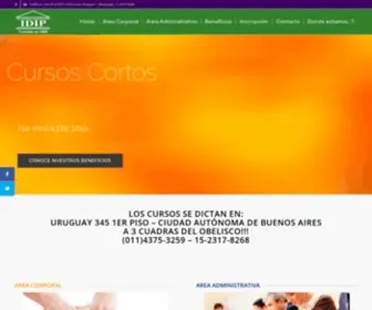 Institutoidip.com(Instituto IDIP) Screenshot