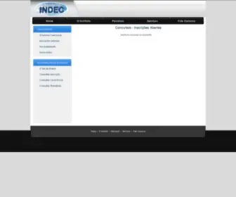 Institutoindec.com.br(Instituto INDEC) Screenshot