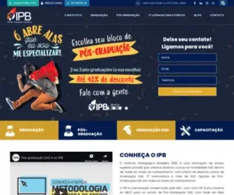 Institutoipb.com.br(IPB) Screenshot