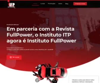 Institutoitp.com.br(Mais de 4 anos de experiência e 4.500 profissionais formados) Screenshot