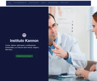 Institutokannon.com(Instituto de Terapias Integrales) Screenshot