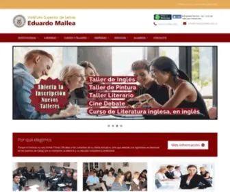 Institutomallea.edu.ar(Instituto Mallea) Screenshot