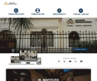 Institutometropolitano.com.ar(IMU) Screenshot