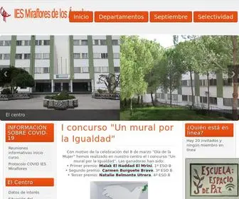 Institutomiraflores.es(IES Miraflores de los Ángeles) Screenshot