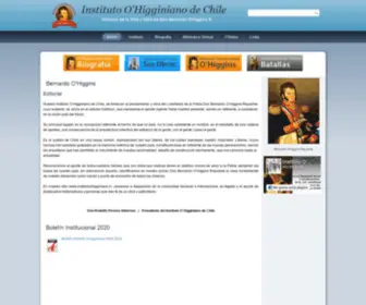 Institutoohigginiano.cl(Bernardo O'Higgins) Screenshot
