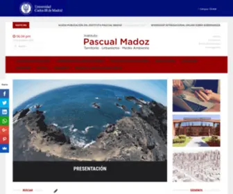 Institutopascualmadoz.es Screenshot